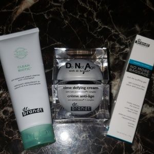 Dr. Brandt skincare trio